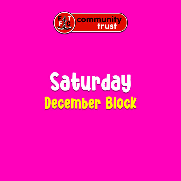 Saturday - December Block